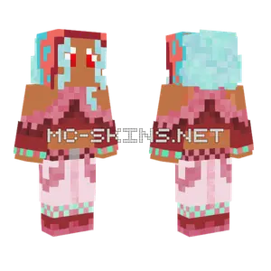 Roya Genshin Oc Minecraft skin