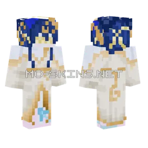 Royal Blue and Gold Robes