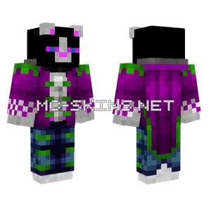Royal Ender Leopard Mage Minecraft skin
