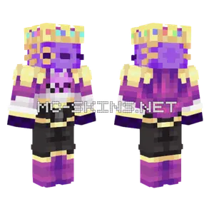 Royal Lotl Minecraft skin
