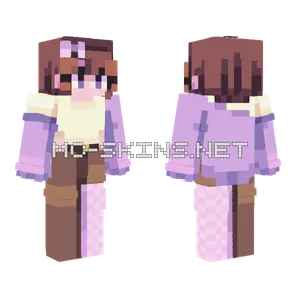 Royal Purple Base Minecraft skin