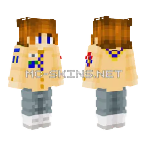 Royal Ranger Scout Camp Patch Minecraft skin