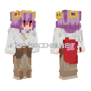 Royal Techno Minecraft skin