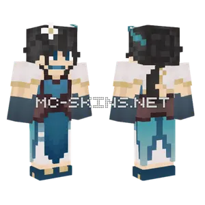 Ruan Mei Honkai Star Rail Minecraft skin