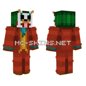 Rubius Joker Minecraft skin
