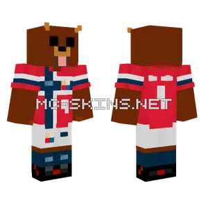 Rubius Noruega Minecraft skin