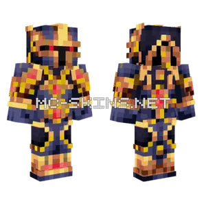 Ruby Knight Minecraft skin