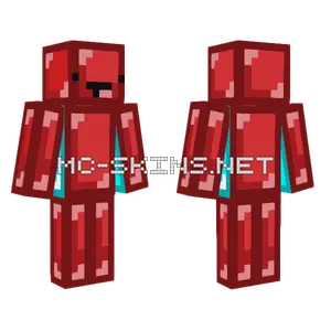 Ruby Skeppy Minecraft skin
