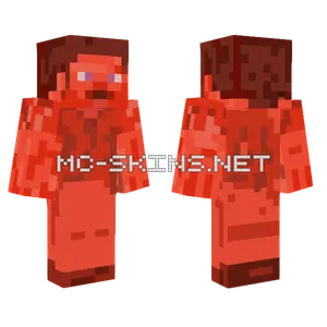Ruby Steve Minecraft skin
