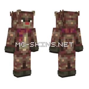 Rudolph Christmas Minecraft skin