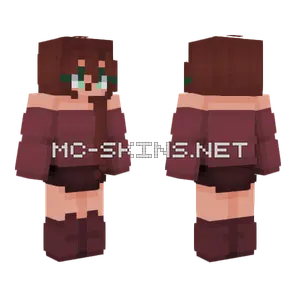 Rufous Wof Oc Minecraft skin