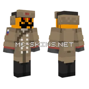 Russian Pumpkin Minecraft skin