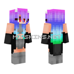 Ryoko Chibana OC Minecraft skin