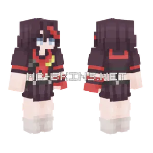 Ryuko Matoi Minecraft skin