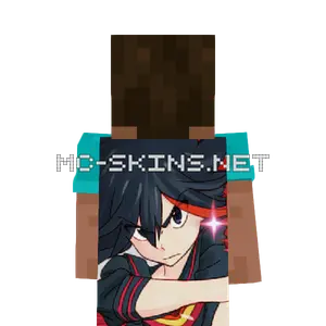 Ryuuko Matoi cape, outside and lining