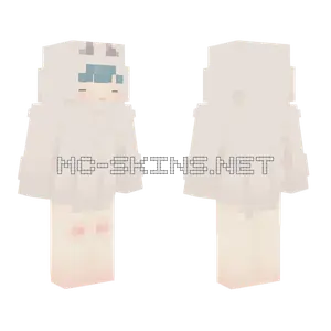 Sad Bunny Girl Minecraft skin