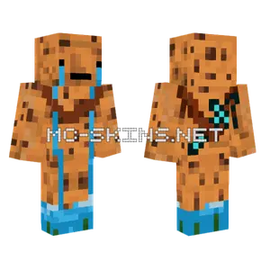 Sad Cookie Revenge Plan Minecraft skin