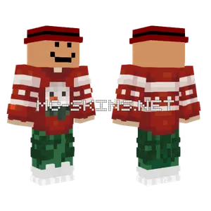 Sad Snowman Skin Minecraft skin