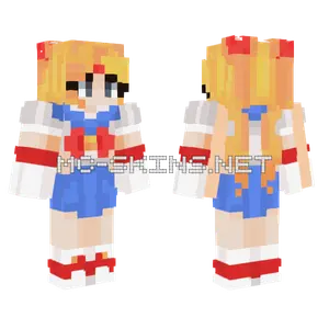 Sailor Moon Minecraft skin