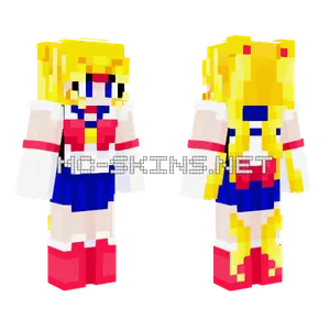 Sailor Moon Minecraft skin