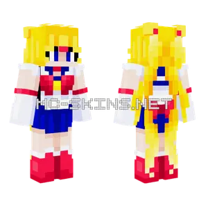 Sailor Moon Minecraft skin
