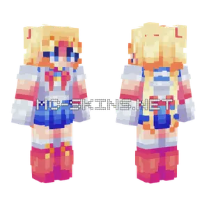 Sailor Moon Outfit Minecraft skin
