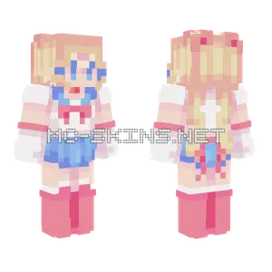 Sailor Moon TCE Minecraft skin