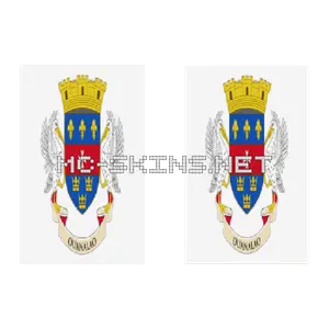 Saint Barthélemy Flag cape, outside and lining