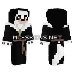 Saint Loona Nun Wolf Minecraft skin