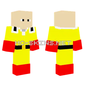 Saitama Minecraft skin
