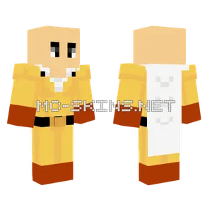 Saitama Minecraft skin
