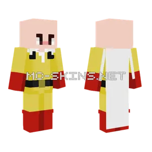 Saitama Minecraft skin