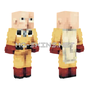 Saitama Minecraft skin