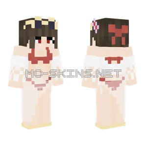 Sakura Bloom Summer Girl Minecraft skin