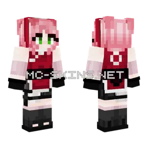 Sakura Girl Minecraft skin