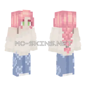Sakura Girl Minecraft skin