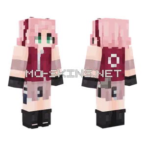 Sakura Haruno Minecraft skin