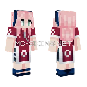 Sakura Haruno Minecraft skin