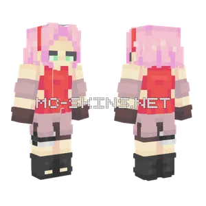 Sakura Haruno Minecraft skin