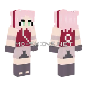 Sakura Haruno My Entry Minecraft skin