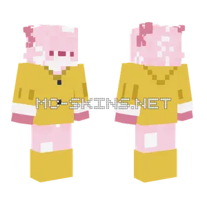 Sakura Hooddown Sprinkdeer Minecraft skin