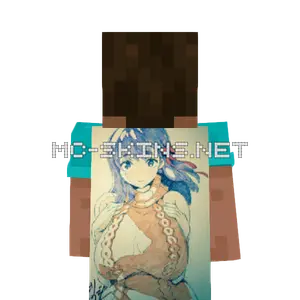 Sakura Matou Sweater cape, outside and lining