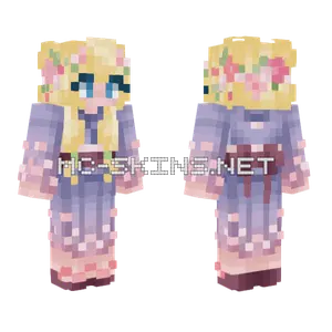 Sakura Me Minecraft skin