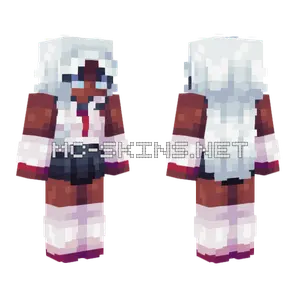 Sakura Ogami Minecraft skin