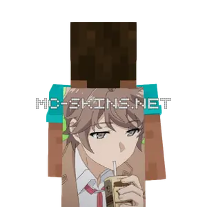 Sakuta Azusagawa cape, outside and lining