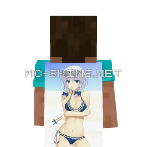 Sakuya Izayoi Bikini cape, outside and lining