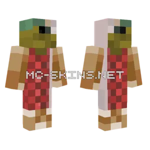 Salmon Skin Minecraft skin