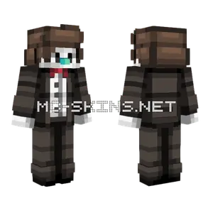 Saltydkdan Black Suit Minecraft skin