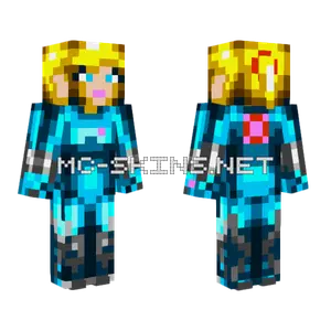 Samus Aran Zero Suit Minecraft skin