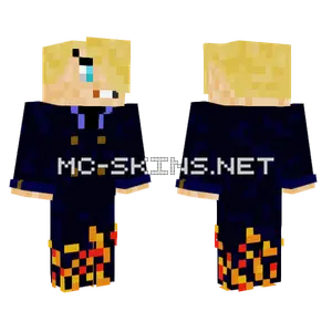 Sanji Minecraft skin